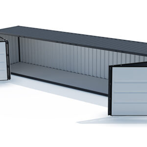 OFFENER 40-FUSS-SEECONTAINER